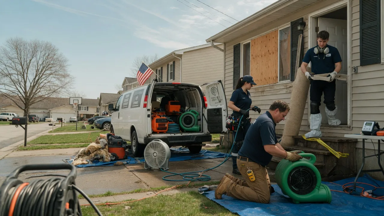 Water Damage Restoration in Lakin, KS near me